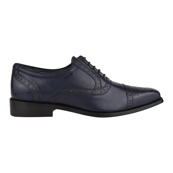 Danis Leather Derby Style Dress Shoes main image 7